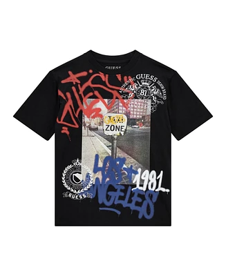 Guess Big Boys Oversize Short Sleeve T-Shirt