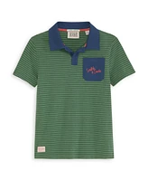 Scotch & Soda Big Boys Johnny Collar Polo Shirt