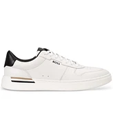 Boss by Hugo Men's Clint Leather Tennis-Style Sneakers