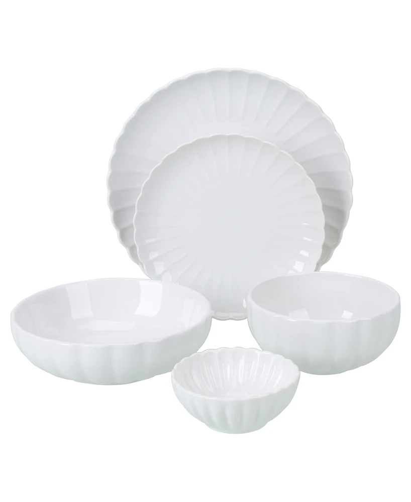 Bia Cordon Bleu Petal 20-Pc. Dinnerware Set, Service for 4