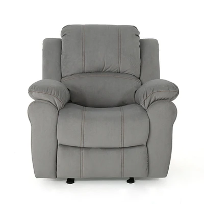 Sophisticated Manual Recliner: Modern Elegance and Effortless Comfort