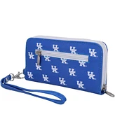Eagles Wings Women's Kentucky Wildcats Zip-Around Wristlet Wallet