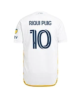Adidas Men's Riqui Puig White La Galaxy 2024 Angeleno Kit Authentic Player Jersey