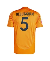 Adidas Men's Jude Bellingham Orange Real Madrid 2024/25 Away Authentic Jersey