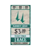Wincraft Churchill Downs 6'' x 12'' Ticket Wood Sign