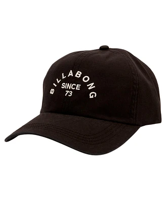 Billabong Women's Black Dad Cap Adjustable Hat