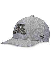 Top of the World Men's Gray Minnesota Golden Gophers Grit Flex Hat