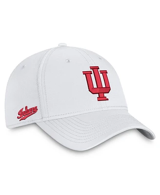 Top of the World Men's White Indiana Hoosiers Reflex Performance Flex Hat