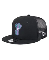 New Era Big Boys and Girls the Joker Black Batman 9FIFTY Trucker Adjustable Hat