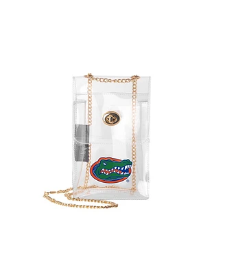 Logo Brands Florida Gators Clear Essential Crossbody Purse