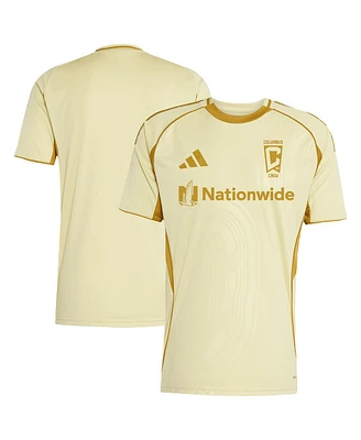 Adidas Men's Tan Columbus Crew 2025 One Planet Pre-Match Jersey