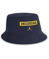 Jordan Men's Navy Michigan Wolverines Apex Bucket Hat