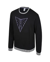 Stadium Essentials Men's and Women's Eclipse Black Golden State Valkyries Club Level Chenille Pullover Sweatshirt