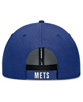 Nike Men's White/Royal New York Mets Club Performance Adjustable Hat