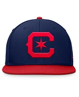 Fanatics Men's Navy Chicago Fire Sitter Snapback Hat