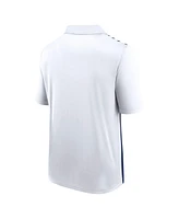 Logo Athletic Men's White/Navy Dallas Cowboys Sandlot Game Polo Shirt