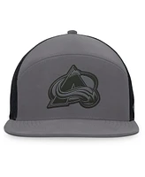 Fanatics Men's Charcoal Colorado Avalanche Fairweather Adjustable Hat