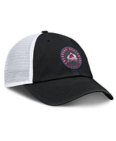 Fanatics Men's Black/White Colorado Avalanche Averie Trucker Adjustable Hat