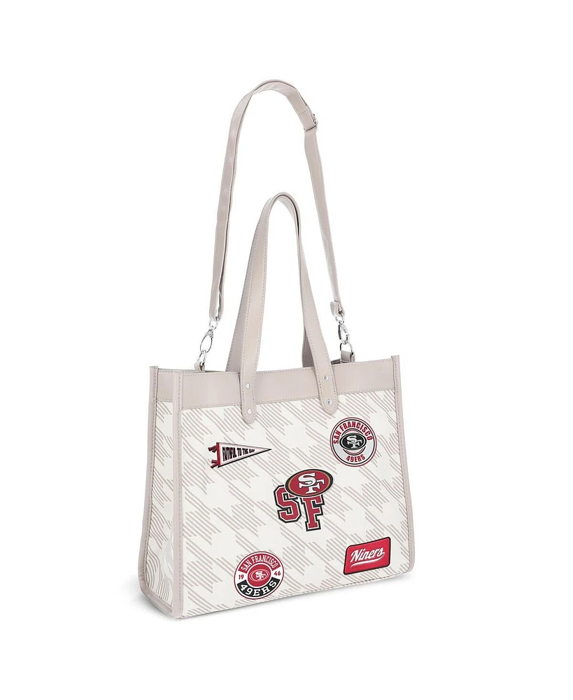 Wear by Erin Andrews San Francisco 49ers Patch Printed Tote Bag