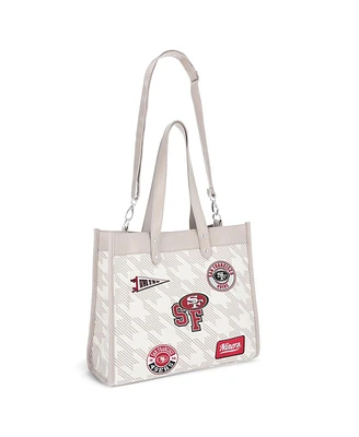 Wear by Erin Andrews San Francisco 49ers Patch Printed Tote Bag