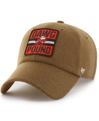 Stoney Clover Lane x '47 Brand Men's and Women's Brown Cleveland Browns Field Goal Clean Up Adjustable Hat