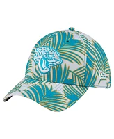 New Era Men's Gray Jacksonville Jaguars Palms 39THIRTY Flex Hat