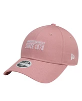 New Era Women's Pink Manchester United Seasonal 9FORTY Adjustable Hat