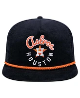 New Era Men's Navy Houston Astros Full Circle Corduroy Golfer Adjustable Hat