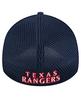 New Era Men's Navy Texas Rangers Subtle Camo 39THIRTY Flex Hat