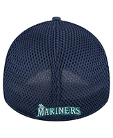 New Era Men's Navy Seattle Mariners Subtle Camo 39THIRTY Flex Hat