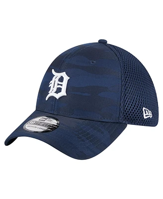 New Era Men's Navy Detroit Tigers Subtle Camo 39THIRTY Flex Hat