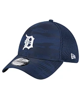 New Era Men's Navy Detroit Tigers Subtle Camo 39THIRTY Flex Hat