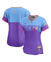 Nike Women's Purple/Light Blue Colorado Rockies 2025 City Connect Limited Jersey