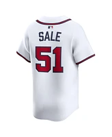 Nike Men's Chris Sale White Atlanta Braves Home Limited Player Jersey