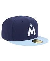 New Era Men's Navy/Light Blue Minnesota Twins Color Pack 2-Tone 59FIFTY Fitted Hat