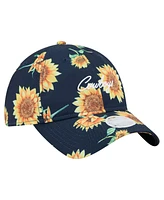 New Era Women's Navy Dallas Cowboys Adventure Sunflower 9TWENTY Adjustable Hat