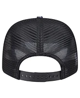 New Era Men's Navy/Black San Francisco 49ers Adventure Drinks Pattern 9SEVENTY Stretch snap Hat