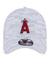 New Era Men's White Los Angeles Angels Graded 39THIRTY Flex Hat