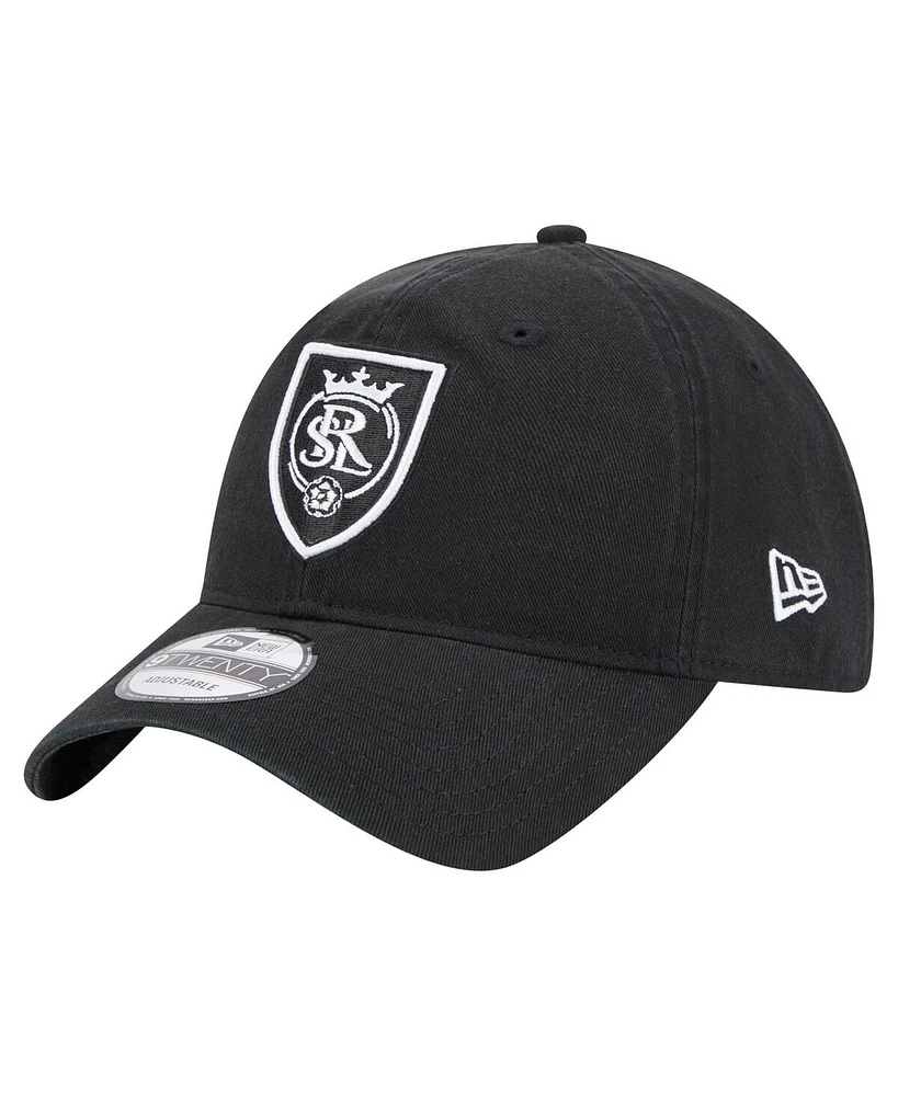 New Era Men's Black Real Salt Lake 2025 Kickoff 9TWENTY Adjustable Hat