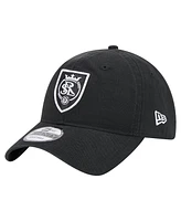 New Era Men's Black Real Salt Lake 2025 Kickoff 9TWENTY Adjustable Hat