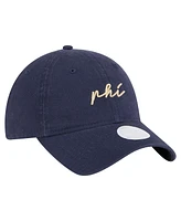 New Era Women's Navy Philadelphia Union Script 9TWENTY Adjustable Hat