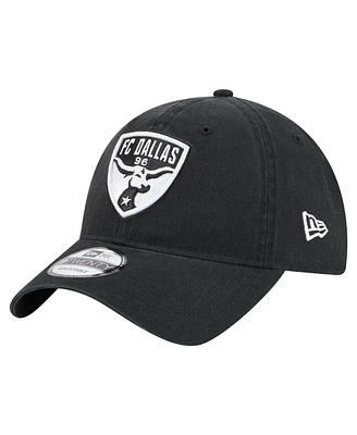 New Era Men's Black Fc Dallas 2025 Kickoff 9TWENTY Adjustable Hat