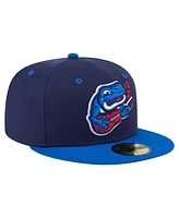 New Era Men's Navy Lehigh Valley IronPigs Copa de la Diversion 59FIFTY Fitted Hat