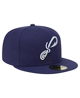 New Era Men's Navy Pensacola Blue Wahoo's Authentic Collection 59FIFTY Fitted Hat