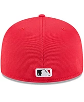 New Era Men's Red Cincinnati Reds City Connect Batting Practice 59FIFTY Fitted Hat