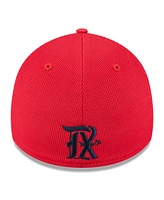 New Era Men's Red Texas Rangers City Connect Batting Practice 39THIRTY Flex Hat