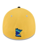 New Era Men's Yellow/Black Minnesota Twins City Connect Batting Practice 39THIRTY Flex Hat