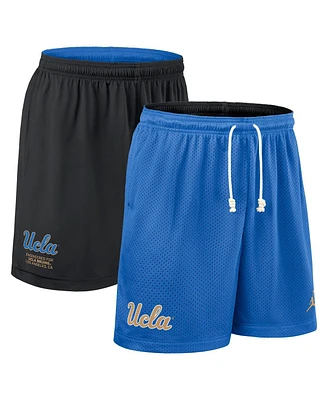 Jordan Men's Blue/Black Ucla Bruins 2025 Sideline Reversible Performance Shorts