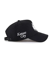 '47 Brand Men's Black Kansas City Chiefs Foundation Offside Adjustable Hat