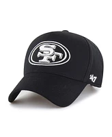 '47 Brand Men's Black San Francisco 49ers Foundation Offside Adjustable Hat